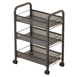 卫生间置物架落地不锈钢多功能小推车浴室厕所洗澡间多层收纳柜