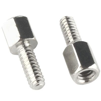 [企采优选]镀镍螺母柱英制铜螺柱