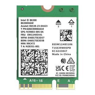 COMFAST CF-BE200-M 全新BE200 AX210 AX200三频WiFi7无线网卡m.2接口笔记本内置M2接口无线网卡蓝牙5.4