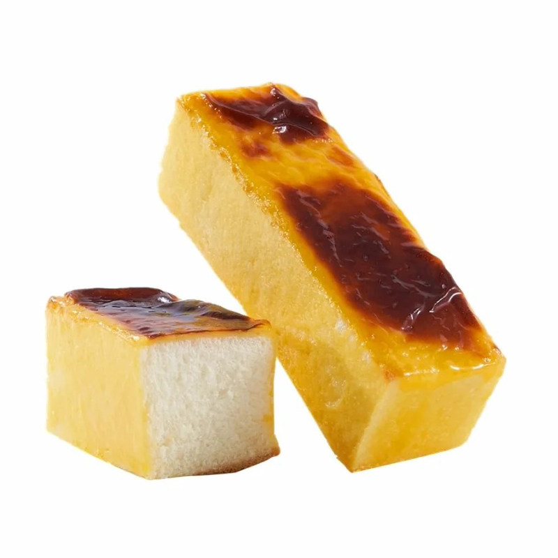 优比客黄金乳酪条岩烧芝士条面包早餐奶酪蛋糕半成品110g*6条12盒