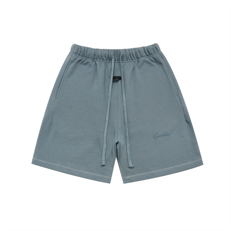 FEAR OF GOD FOG复线ESSENTIALS美式草写刺绣小众宽松休闲短裤潮