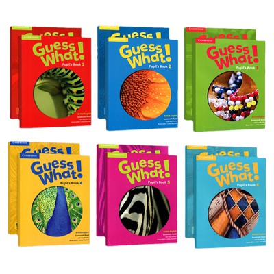 原版进口GuessWhat小学少儿英语