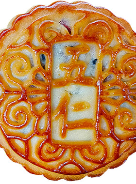 河南老式五仁月饼青丝红丝冰糖块
