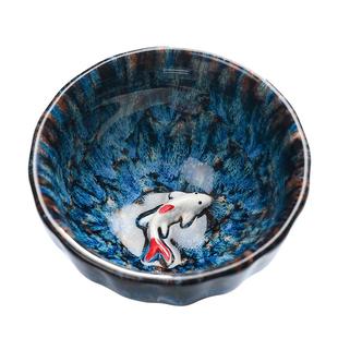 功夫茶杯个人专用建盏主人杯单杯大号陶瓷茶碗男女士情侣对杯茶盏