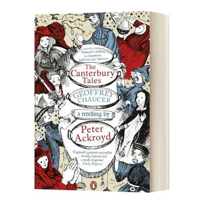 英文原版 The Canterbury Tales A retelling 坎特伯雷故事 英文版 进口英语原版书籍