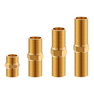 4分外丝直接对丝外牙直通加长四分管接头三角阀自来水管软管配件