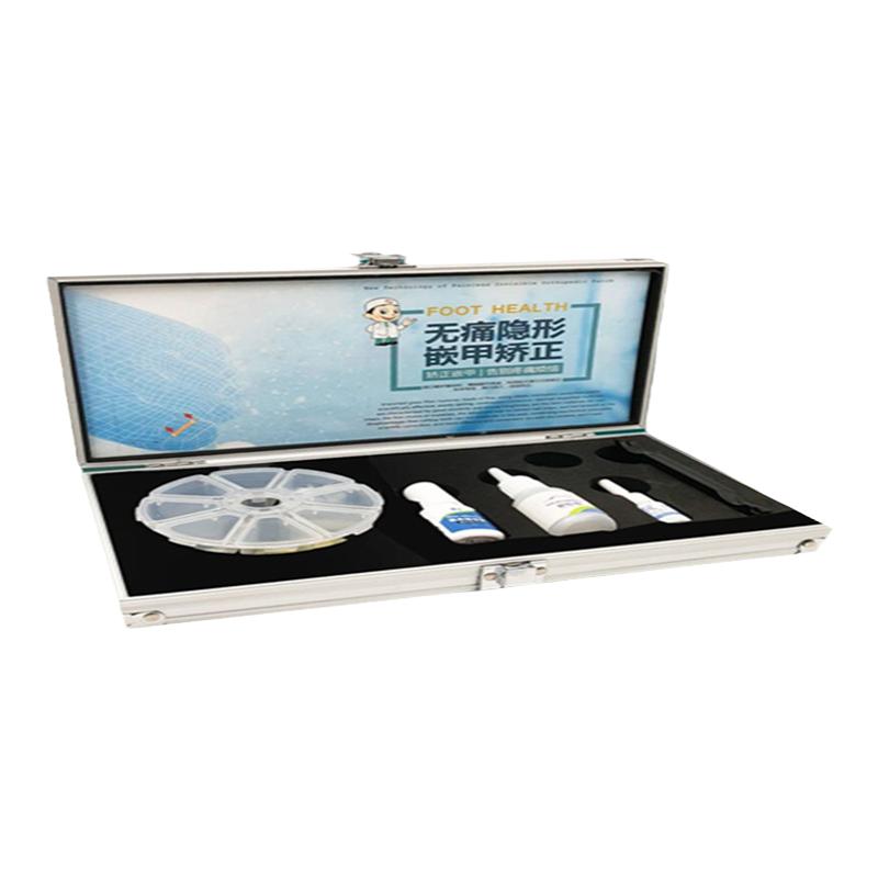 德国高档正甲贴甲沟嵌甲矫正器炎脚趾甲贴片长肉里修脚刀神器套盒