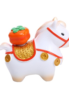 2026年马上有钱桌面摆件新年礼物