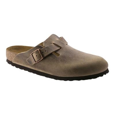 BIRKENSTOCK勃肯涂油皮包头拖鞋