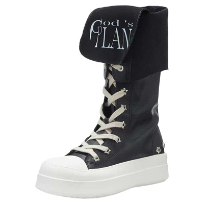 Godsplan*上帝计划增高帆布鞋
