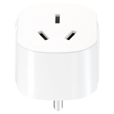 公牛反向三孔转换器插头两插转2孔转3脚转向器向上拓展倒三角插座