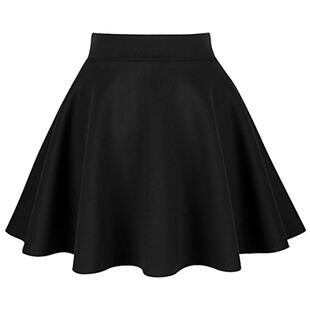 太空棉蓬蓬裙半身裙秋冬新款高腰a字裙大码百褶裙伞裙短裙子冬女