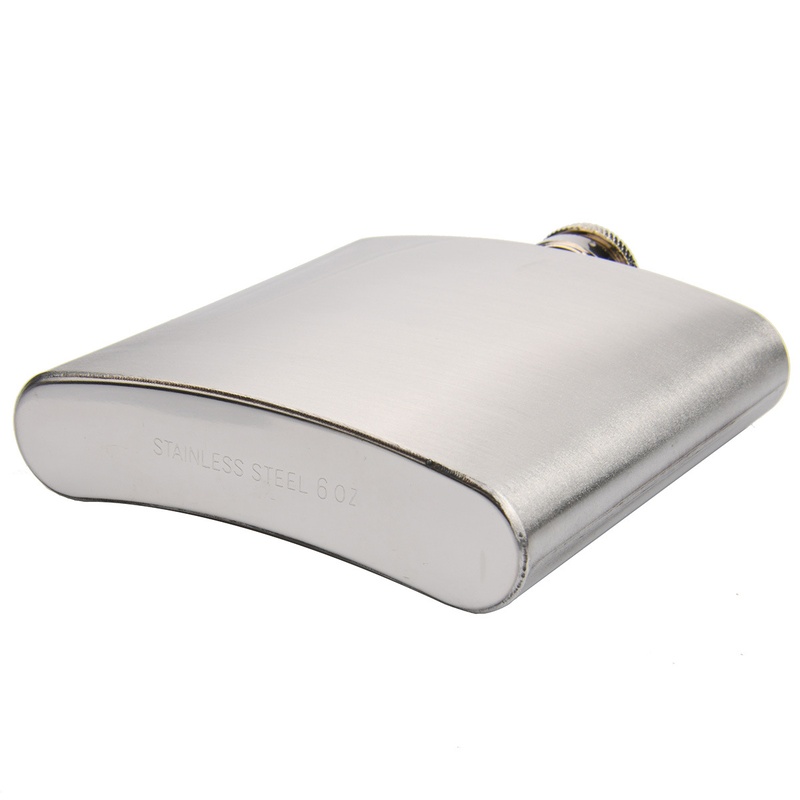 男士酒壶便携式户外随身6170ml商用酒瓶盎司家酒壶不锈钢108g批发