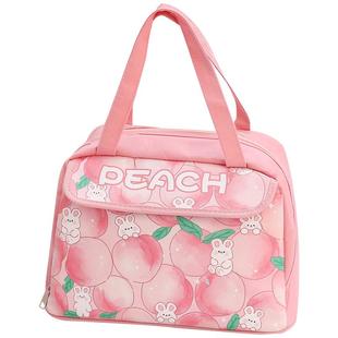 保温袋饭盒袋手提大容量防水防油专用学生上班族带饭高颜值便当包