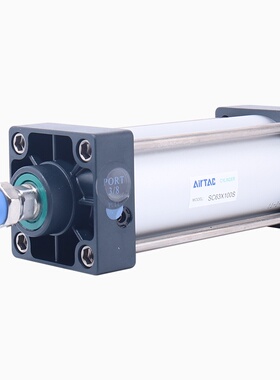 原装亚德客SC标准气缸SC32/40/50/63/80/100X25X50X100S假一罚十