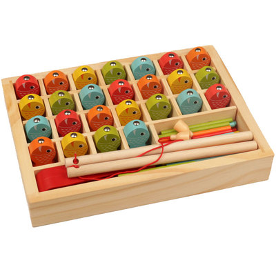 钓鱼玩具儿童磁性宝宝颜色分类