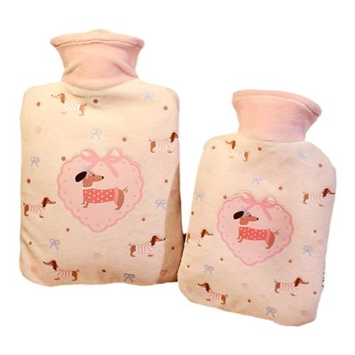 可爱热水袋暖水袋注水暖手袋小型灌水儿童被窝专用暖手宝加厚防爆