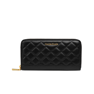 【清仓】Canles Konis官方店真皮女士钱包女款轻薄小巧卡包高级感