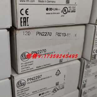 议价IFM PN2270 PN2294 PN2298 PN2592 PN3002 易福门 全新原装正