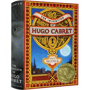 预售 造梦的雨果 英文原版 Hugo 雨果电影原著 凯迪克金奖 Brian Selznick 塞兹尼克 The Invention of Hugo Cabret 蓝思值820L