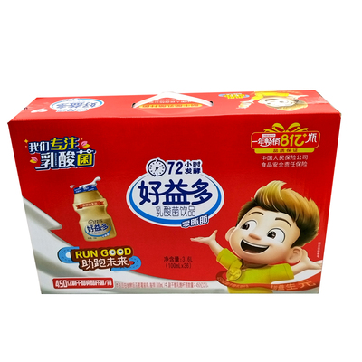 好益多礼盒装100ml*36乳酸菌饮品