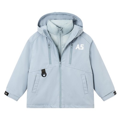 户外三合一三防运动冲锋衣羽绒服