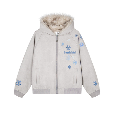 DARKAGE原创冬季刺绣座山雕棉服