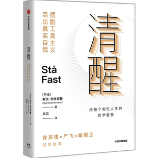 包邮 清醒 摆脱工具主义 活出真实自我 清醒哲学三部曲 斯文布林克曼 著 丹麦心理学家给每个匆忙人生的生活智慧 中信出版