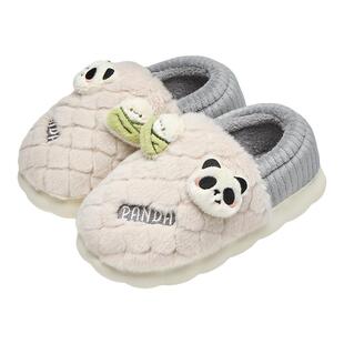 棉拖鞋男款秋冬季2026新款室内家居厚底保暖可爱毛绒棉鞋女款冬天