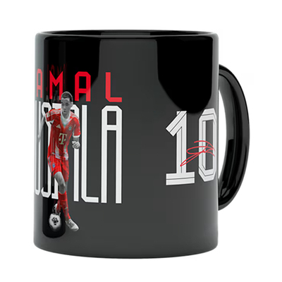 进口拜仁水杯穆西亚拉25/26马克杯咖啡杯官方正品54422品德居