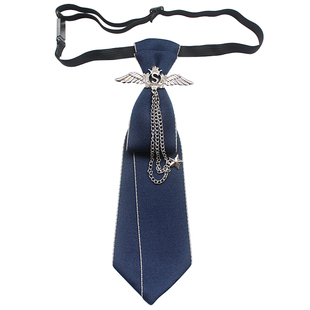 新品领结男西装白色衬衫领花男女通用休闲配饰舞台结婚免手打领带