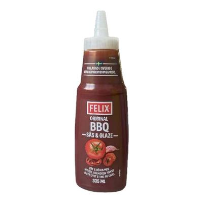 瑞典进口烟熏味烧烤酱挤压瓶