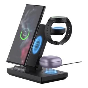 五合一适用三星Galaxy Z Flip5/Fold5无线充电S24/23/22手表watch8/7/6充电支架耳机Buds2pro底座