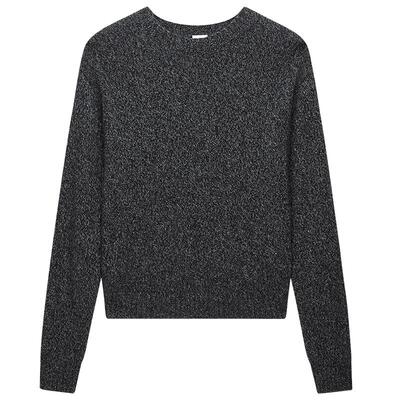 OCHIRLY欧时力纯山羊绒圆领毛衣