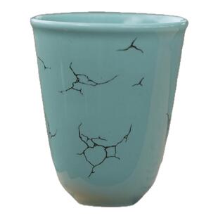 西泠印社绿松釉品茗杯家用小茶杯精品茶具60ml中式商务伴手礼品