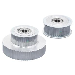 135齿主动轮皮带轮电机齿轮奥威喷绘机宝塔轮双层轮45齿被动轮