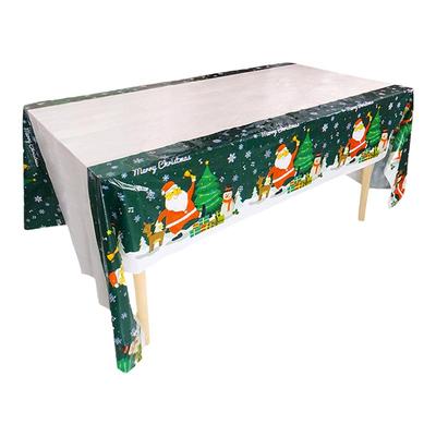 圣诞桌布圣诞节场景布置新年台布