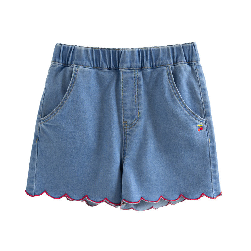 ILOVEJ女童夏季牛仔短裤