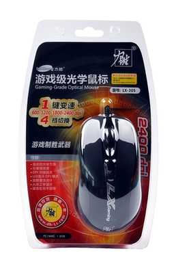 力胜LX-303/305游戏有线鼠标