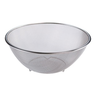 不锈钢网篮家用密孔果蔬水果沥水篮漏盆滤油网淘米洗米筛细密网孔