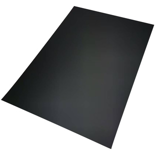 定做阻燃黑色耐高温PC麦拉片定制背胶新能源电池防火绝缘模切垫片