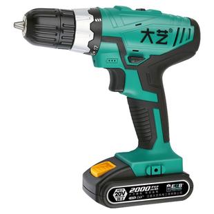 大艺电钻1028锂电手电钻多功能家用充电式电动螺丝刀电动工具正品