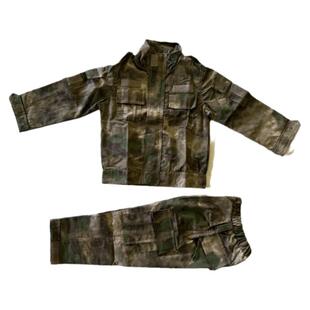 儿童迷彩服套装男童特种兵套装小学生冬令营拓展训练军训服元旦