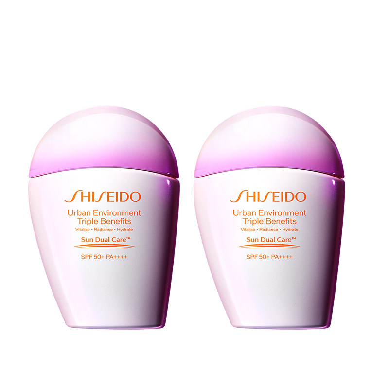 【双11立即付定】资生堂新艳阳粉胖子防晒霜乳液高倍防晒乳护肤品