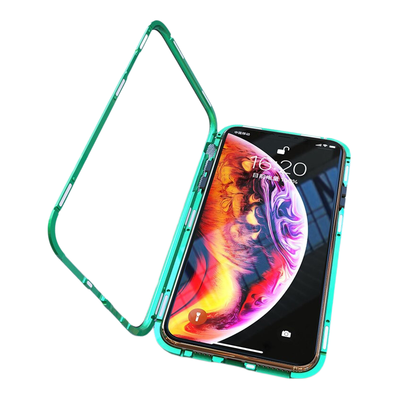 苹果17proMax万磁王手机壳全包玻璃适用iPhone16双面磁吸保护套15