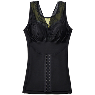 语莉婷免穿内衣冬季加绒保暖塑身背心收腹束腰美体打底内衣女