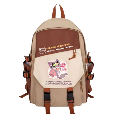超可爱小狼书包!Furry周边背包