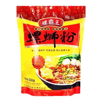 螺霸王经典原味螺蛳粉330g*3袋速食方便面米粉广西特产