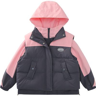 羽绒马甲+冲锋衣两件套