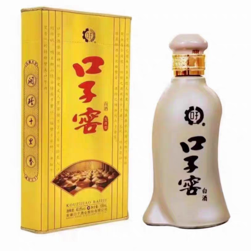 口子窖五年四两200ml*12瓶40.8度小酒安徽纯粮兼香型白酒